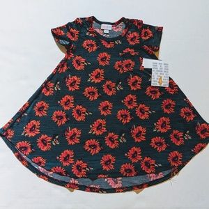 Lularoe Scarlett girls dress size 4